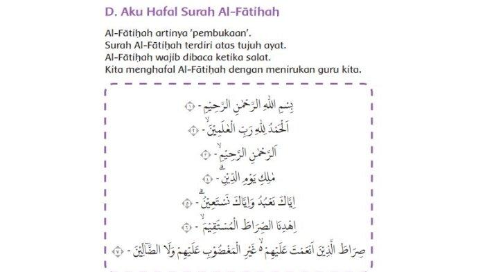 Kunci Jawaban PAI Kelas 1 SD Kurikulum Merdeka Halaman 10 11 12, Al ...