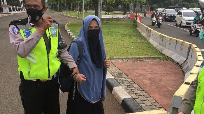 TERUNGKAP, Identitas Wanita Penerobos Istana Presiden Diduga Kader Baru