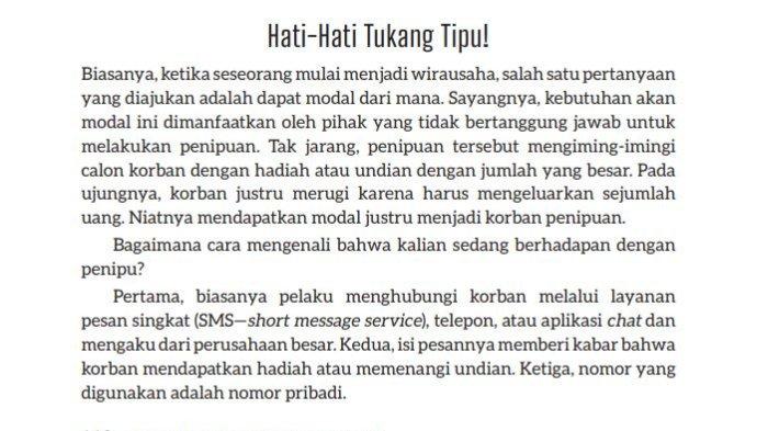 KUNCI JAWABAN Bahasa Indonesia Kelas 9 Kurikulum Merdeka Halaman 110 ...