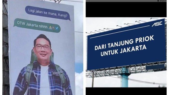 Baliho Ridwan Kamil bertuliskan 