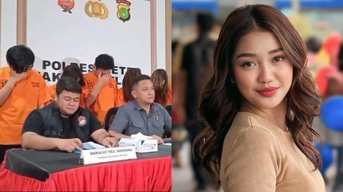 Chandrika Chika diamankan bersama lima orang temannya terkait kasus dugaan penyalahgunaan narkoba.