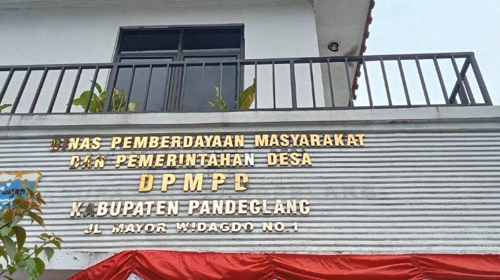 Kantor Dinas Pemberdayaan Masyarakat dan Pemerintahan Desa (DPMPD) Pandeglang.