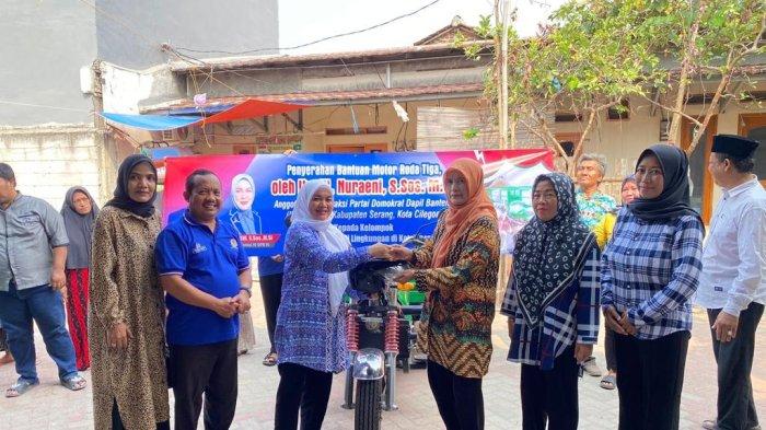 Anggota Komisi V DPR RI, Nuraeni memboyong sejumlah bantuan untuk 1.000 kelompok tani (Poktan) di Provnsi Banten.