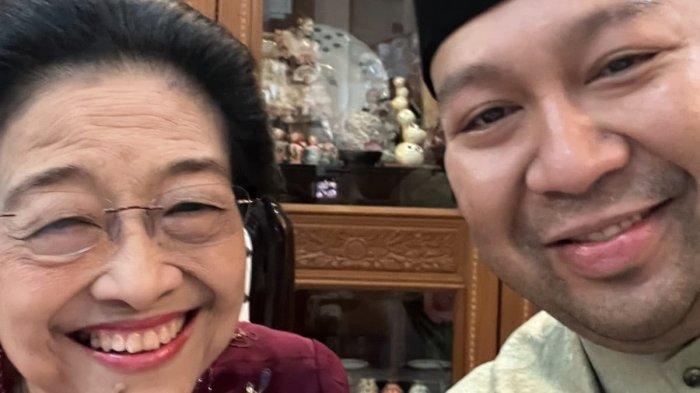 Didit Hediprasetyo Djojohadikusumo menyempatkan datang ke kediaman Presiden ke-5 Megawati Soekarnoputri saat momen Lebaran Idulfitri 2025.