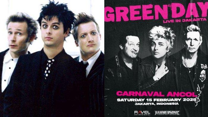 Daftar harga dan cara beli tiket konser Green Day di Jakarta via greendayjkt com.