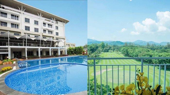 Hotel The Royale Krakatau Cilegon, miliki lapangan golf yang luas.