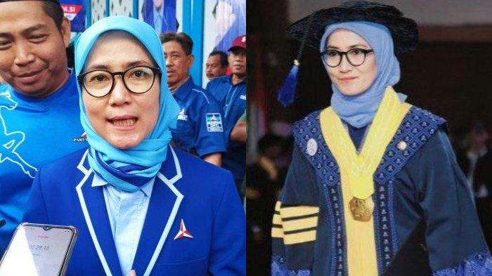 Ketua DPD Demokrat Banten yang juga mantan Bupati Lebak Iti Octavia Jayabaya.