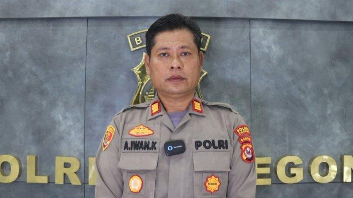 Kapolsek Cinangka, AKP Asep Iwan Kurniawan.