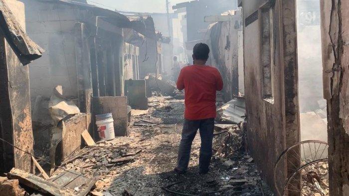 Kabakaran yang melanda pemukiman padat penduduk di Kelurahan Manggarai, Kecamatan Tebet, Jakarta Selatan mengakibatkan 3000 jiwa terdampak. 