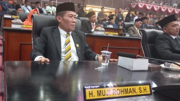 Ketua DPRD sementara kota Serang periode 2024-2029, Muji Rohman.