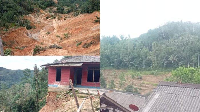 Bencana longsor terjadi di Kampung Lebak Manggah, Desa Cidikit, Kecamatan Bayah, Kabupaten Lebak, Rabu (4/12/2024). Kini, Sabtu (7/12/2024), banyak warga sekitar area longsor mengungsi, karena khawatir terjadi longsor susulan.