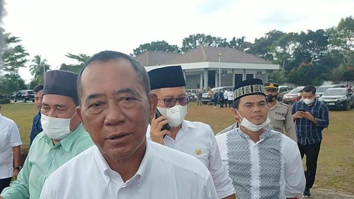 Mantan Bupati Lebak, Mulyadi Jayabaya, di Kabupaten Lebak
