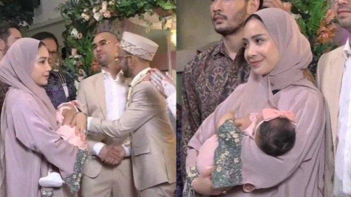 Nagita Slavina tampil berhijab di pernikahan karyawan RANS jadi sorotan setelah pulang naik haji