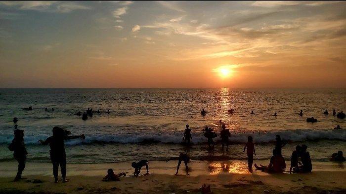 Sunset di Pantai Sambolo 1 Anyer.