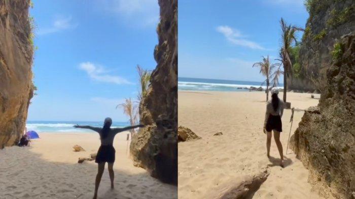 Berbeda dengan kebanyakan pantai berpasir di Lebak, Pantai Goa Langir merupakan salah satu pantai yang unik, dengan ciri khas goa besar yang ada pada area pantai.