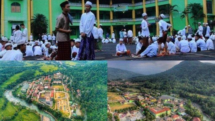 Lokasi Pondok Pesantren La Tansa sangat strategis, di sebuah lembah, di apit dua pegunungan dan perbukitan, serta dikelilingi aliran sungai Ciberang.