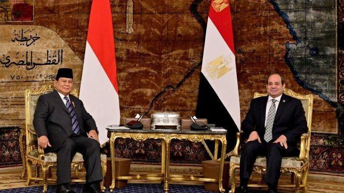 Presiden RI Prabowo Subianto melakukan pertemuan Bilateral dengan Presiden Mesir Abdul Fattah, Rabu (18/12/2024). Di Mesir, Prabowo menghadiri KTT D-8 di Kairo.