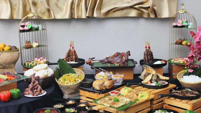 Sajian berbuka puasa di Hotel Santika Premiere ICE - BSD City.