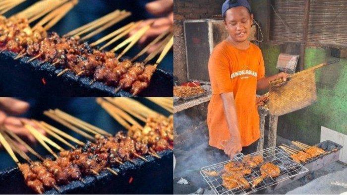 Kolase foto kuliner Sate Bebek Cindelaras Cibeber.