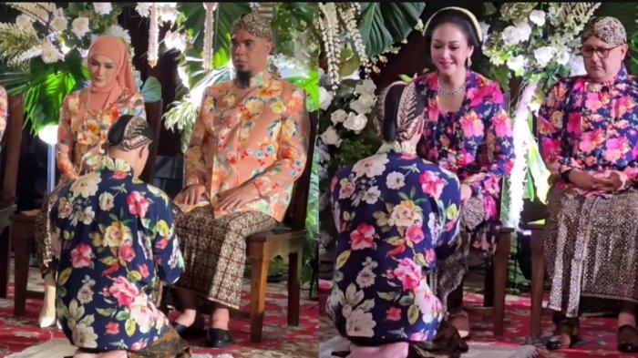 Menjelang hari pernikahannya, proses siraman dan sungkeman artis Al Ghazali dihadiri langsung oleh kedua orang tuanya, yakni Ahmad Dhani bersama dengan istrinya, Mulan Jameela, dan Maia Estianty dengan suaminya Irwan Mussry.