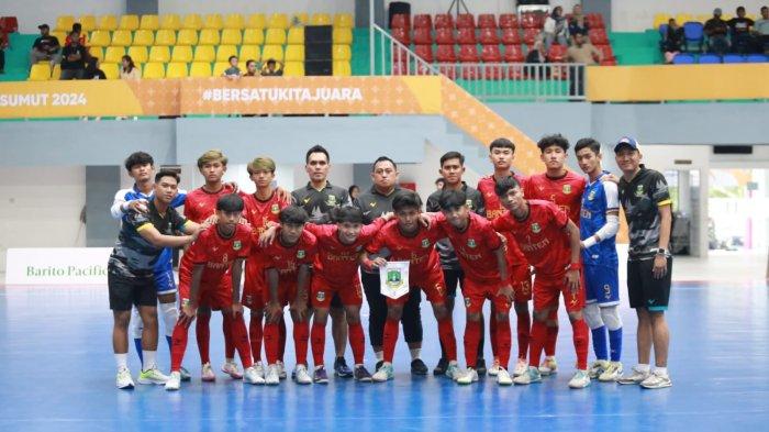 Tim Futsal Putra Banten berhasil lolos ke babak Semifinal, pada gelaran PON XXI Aceh-Sumut 2024.