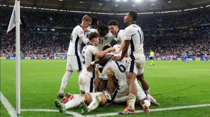 Gol Inggris ke gawang Spanyol dicetak oleh Cole Palmer pada menit ke 73.