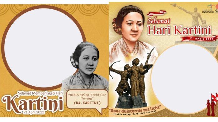 Twibbon Hari Kartini 21 April 2022.