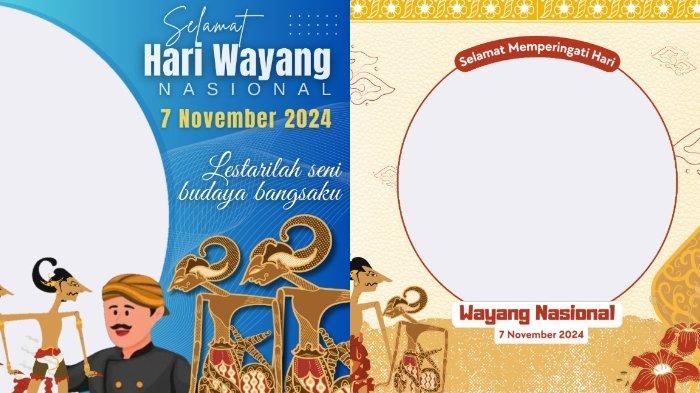 Twibbon Hari Wayang Nasional 7 November 2024
