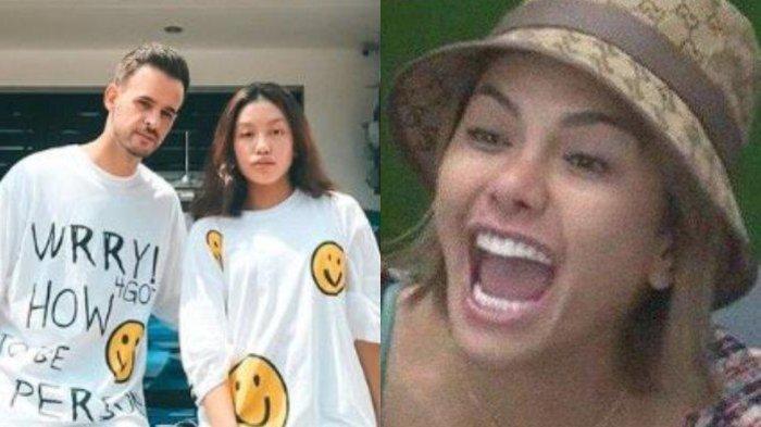 Antonio Dedola (kiri) Lolly (kanan) - Akrab dengan anak Nikita Mirzani, Antonio Dedola akui sudah anggap Lolly seperti anak perempuannya sendiri.