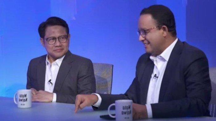 Bakal Capres Anies Baswedan dan Bakal Cawapres Cak Imin