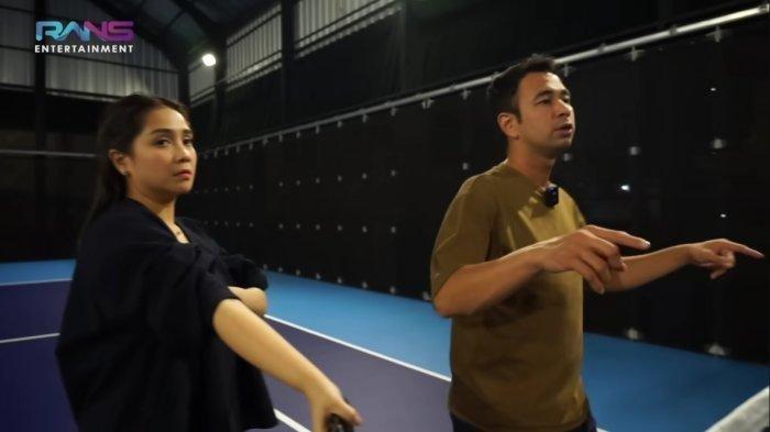 Lapangan tenis Raffi Ahmad dan Nagita Slavina.