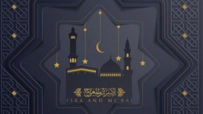 Memperingati Isra Miraj.
