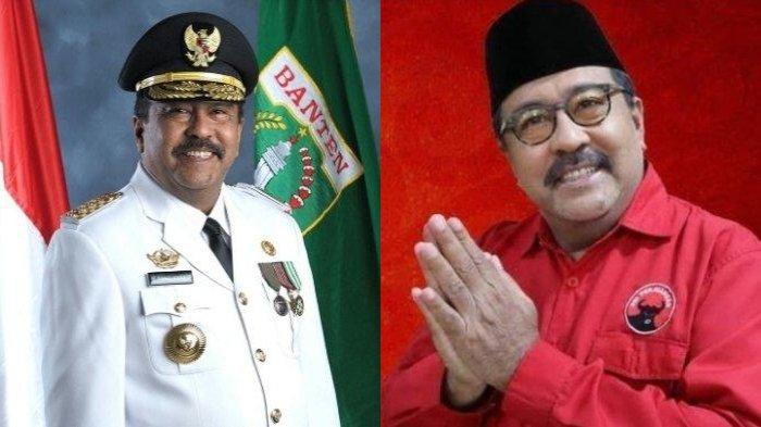 Rano Karno mengambil formulir pendaftaran Calon Gubernur Banten di DPD PDIP Banten, Senin (29/4/2024).