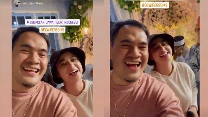 Saipul Jamil foto berdua dengan Dewi Perssik