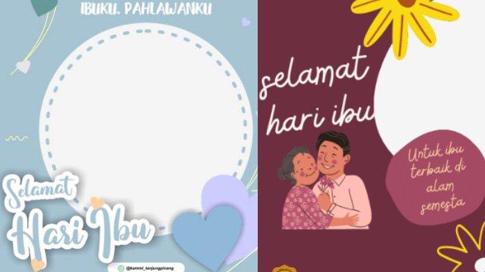 Ilustrasi - Twibbonize.com selamat Hari Ibu 22 Desember 2021.