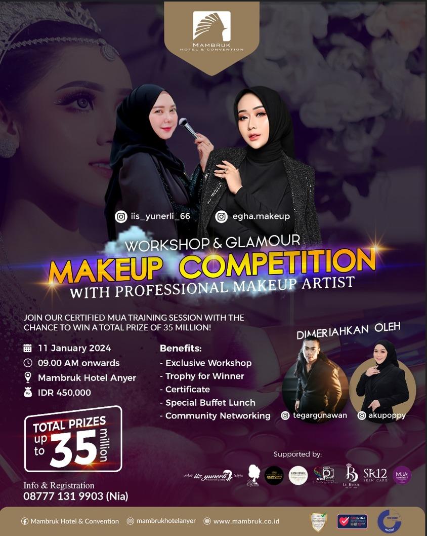Mambruk Hotel & Convention Anyer menggelar kompetisi makeup bertajuk 