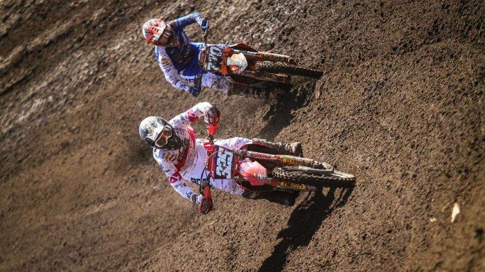 Bersaing Kompetitif dengan Crosser Dunia di MXGP Sumbawa, Delvintor Raih Poin Perdana Musim ini