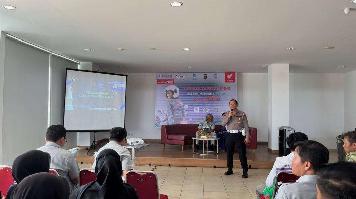 Kolaborasi Astra Motor Yogyakarta bersama Ditlantas Polda DIY dan Jasa Raharja Yogyakarta Kobarkan Semangat Bangga Menjadi Generasi #Cari_Aman