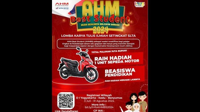 Astra Honda Motor Best Students (AHM Best Student) 2024.
