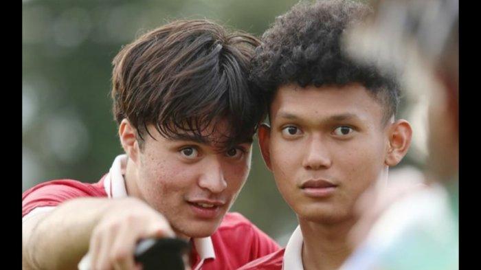 Pemain muda PSIS Semarang, Brandon Scheunemann saat mengikuti training center (TC) atau pemusatan latihan bersama Timnas U-20 Indonesia untuk Piala Asia.