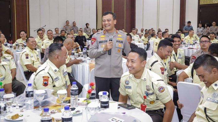Kapolda Jateng, Irjen Pol Ahmad Luthfi menggelar rapat koordinasi bersama Satpam se-Jateng di Semarang.
