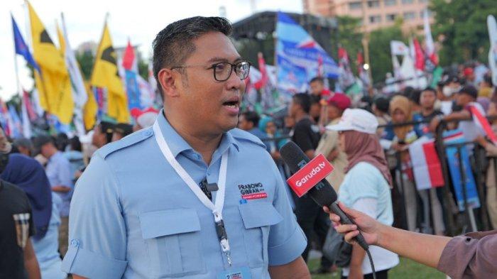 Ketua DPD Partai Gerindra Provinsi Jateng, Sudaryono memberikan keterangan kepada awak media di Lapangan Pancasila Kota Semarang beberapa waktu lalu.