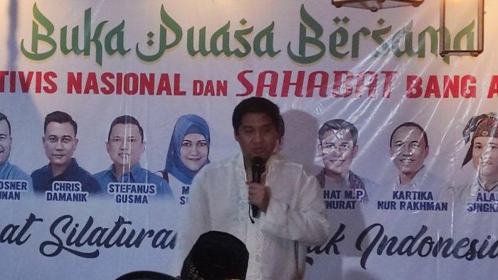 Mantan politisi PDIP, Maruarar Sirait di Jakarta.