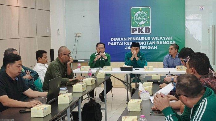 Tim Transisi Luthfi-Yasin atau tim Ngopeni Ngelakoni Jateng saat bertandang ke sejumlah Parpol di Jateng.