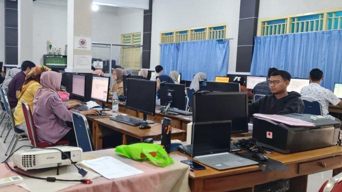 Universitas Terbuka atau UT Purwokerto menyelenggarakan ujian online pada 20 dan 21 Juli 2024 dengan jumlah peserta 148 mahasiswa.