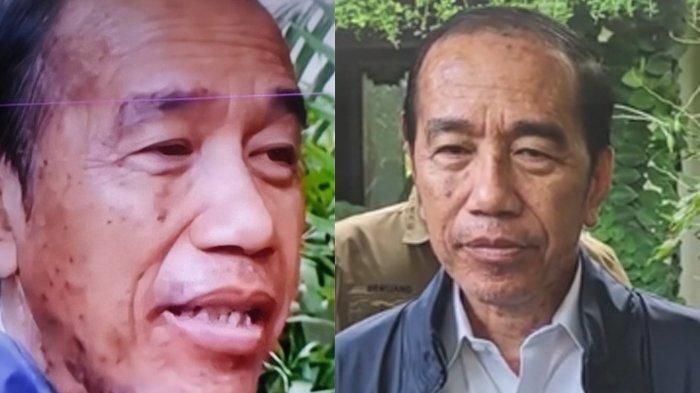 KONDISI WAJAH JOKOWI - Kondisi Wajah Jokowi Diperbincang, Teman Roy Suryo Sarankan Minum Anti Depresan