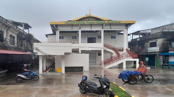 TUTUP - Suasana pasar baru Tanjungpinang di Pasar Encik Puan Perak Blok D Tanjungpinang tutup, Sabtu (4/5/2024)