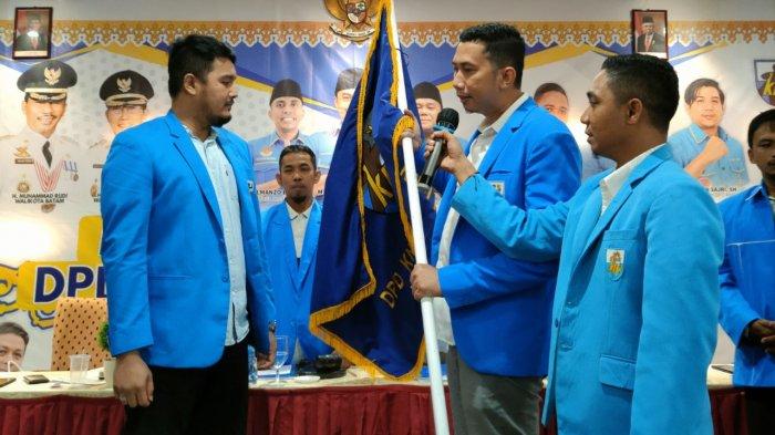 Randi Zulmariadi resmi memimpin Komite Nasional Pemuda Indonesia (KNPI) Batam periode 2022 hingga 2025, Minggu (14/8/2022).