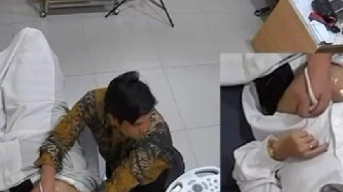 DOKTER KANDUNGAN GARUT - HEBOH Kelakuan Dokter Kandungan Garut Saat USG Ibu Hamil, drg Mirza Geram Lihat Gerakan Tangan Kiri Pelaku