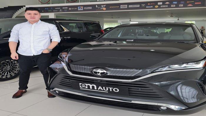 Potret Toyota Harrier generasi terbaru, Sabtu (15/6/2024) di Showroom Em Auto, Batam